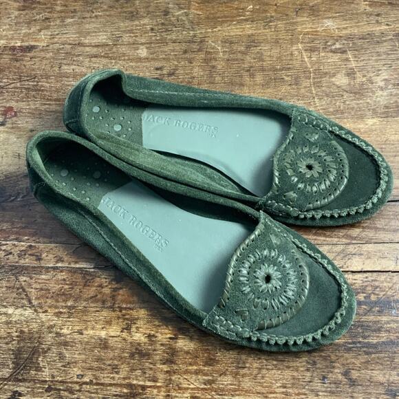Jack Rogers Suede flats size 9.5 - Picture 1 of 5